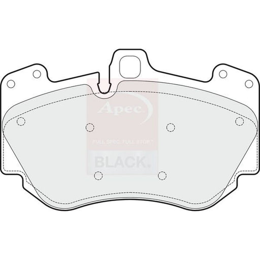 Apec Front Brake Pad Set PAD1647B
