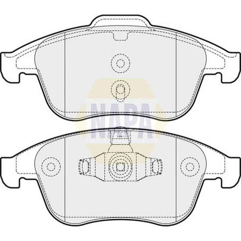 NAPA Front Brake Pad Set NBP1694