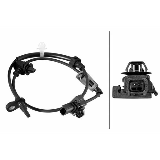 Hella ABS Wheel Speed Sensor Front 6PU 358 219-211