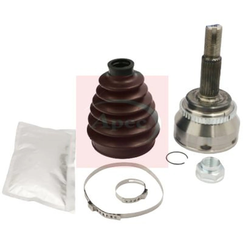 Apec CV Axle Shaft Assembly Wheel Side ACV1046