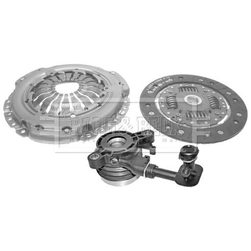 Borg & Beck Clutch Kit Set 3pc HKT1341