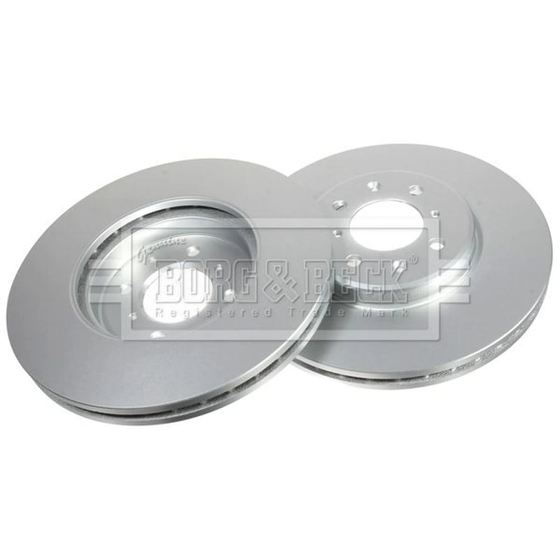 Borg & Beck 2 x Vented Front Brake Discs BBD4564-x2