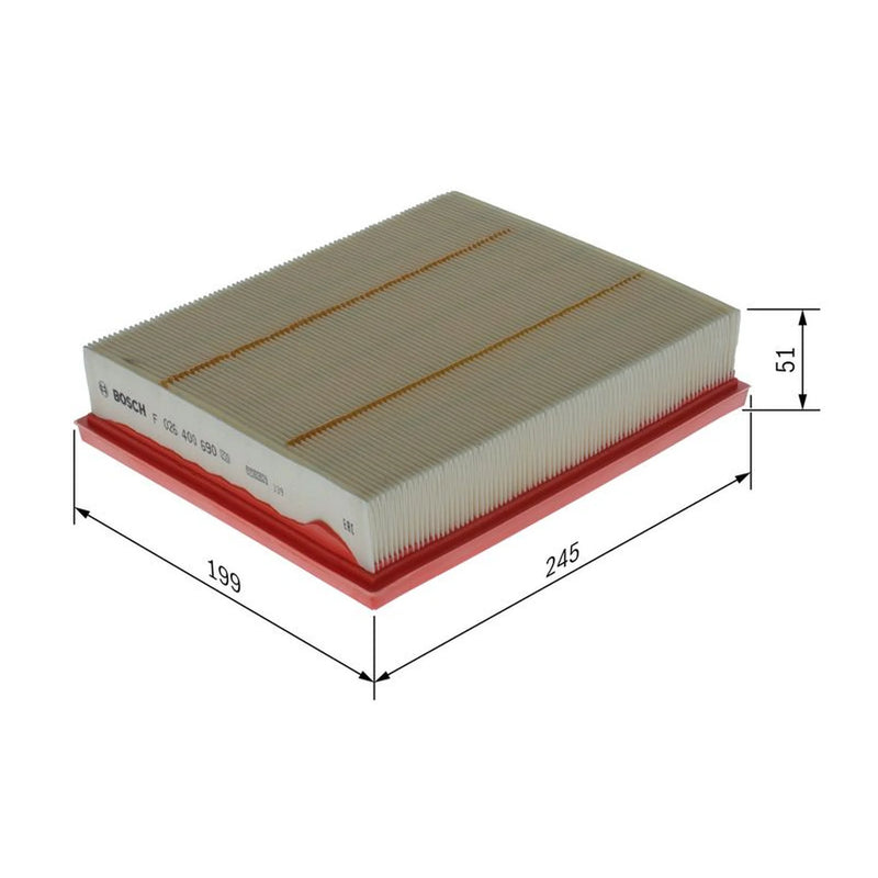 Bosch Engine Air Filter F 026 400 690
