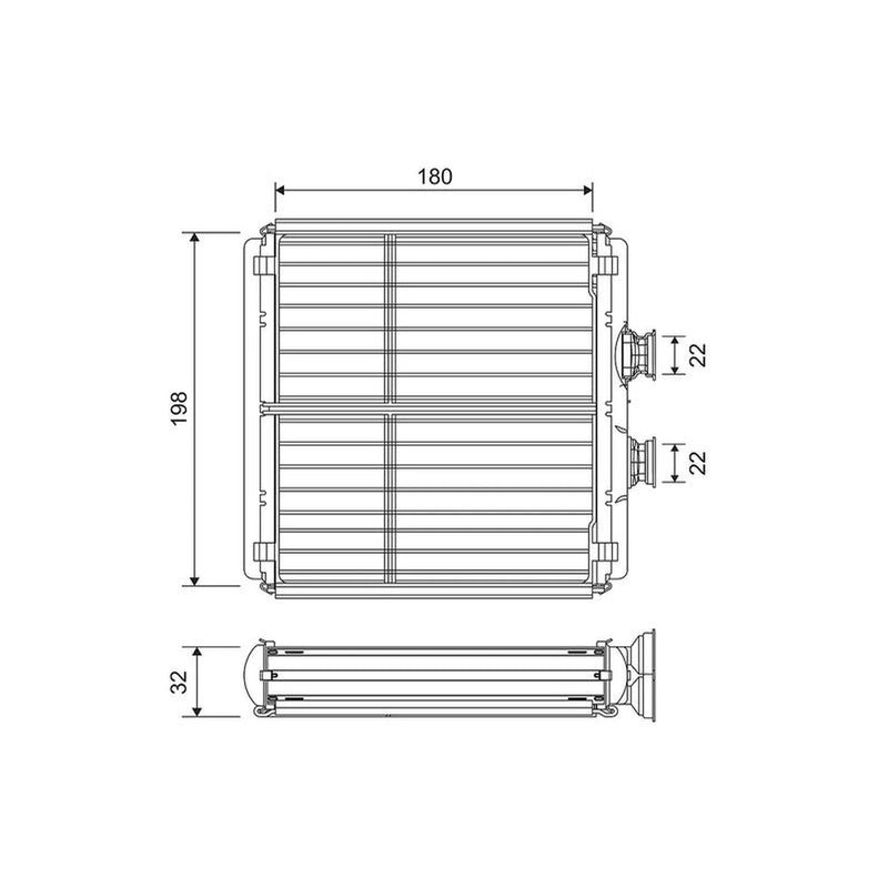 Valeo Heater Matrix Core Heat Exchanger 811508