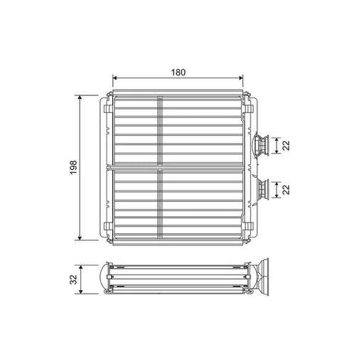 Valeo Heater Matrix Core Heat Exchanger 811508
