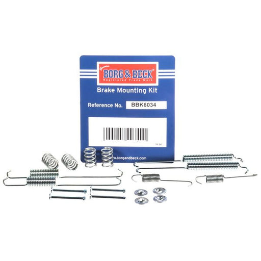 Borg & Beck Brake Shoe Accessory Kit Rear BBK6034