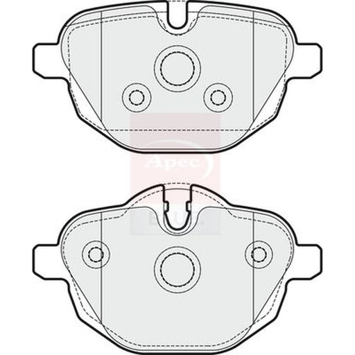 Apec Rear Brake Pad Set PD3346