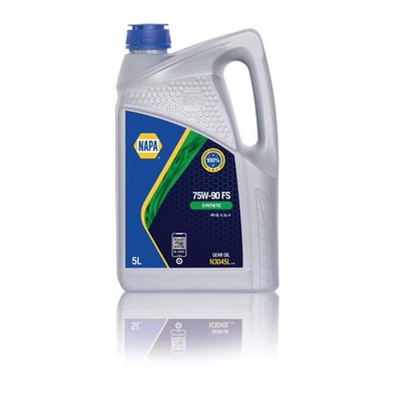 NAPA Axle Gear Oil 5L Synthetic Oil 75W-90 N3045L