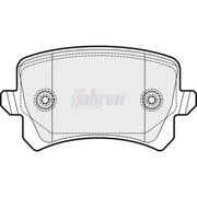 Fahren Rear Brake Pad Set fits Audi Q3 2011-2018 1.4 2.0