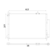 Mahle Air Conditioning Condenser AC 927 000S