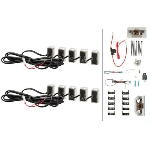 Hella Lamp Drl Ledayflex II 5MOD MD24 Set 2PT Vehicle Front 2PT 980 789-901