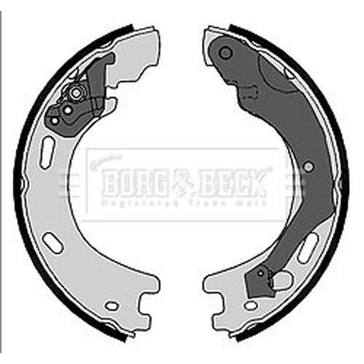 Borg & Beck Parking Brake Shoe Set BBS6416