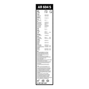 Bosch Aerotwin Front Wiper Blade Set 600mm + 450mm — AR604S