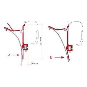 Fiamma F45 Adapter Kit Van 98655-017 - Fiamma - Van Life Living