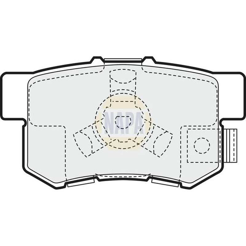 NAPA Rear Brake Pad Set NBP1370