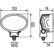 Hella Worklight High 1GA 996 661-011
