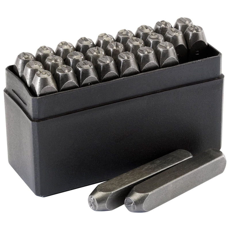 Draper A - Z Letter Stamp Set, 1/4" 37335 Draper  - Town Parts