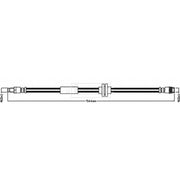 Borg & Beck Brake Hydraulic Hose Line Rear Right BBH8456