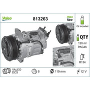 Valeo Air Conditioning Compressor 813263