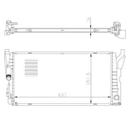 NRF Engine Radiator 50039