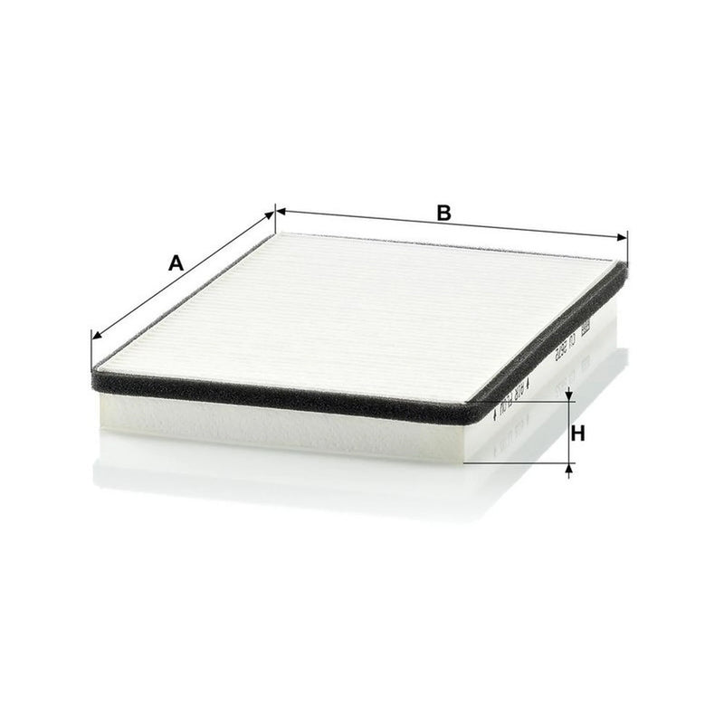 MANN-FILTER Cabin Air Filter (Pollen Filter) Eng.compart. passeng. si CU 2672