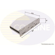 Comline Cabin Air Filter (Pollen Filter) EKF118