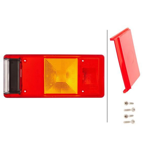 Hella Tail Light Assembly Lens Right 9EL 147 096-001