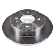 Febi 2 x Solid Rear Brake Discs 108439-x2