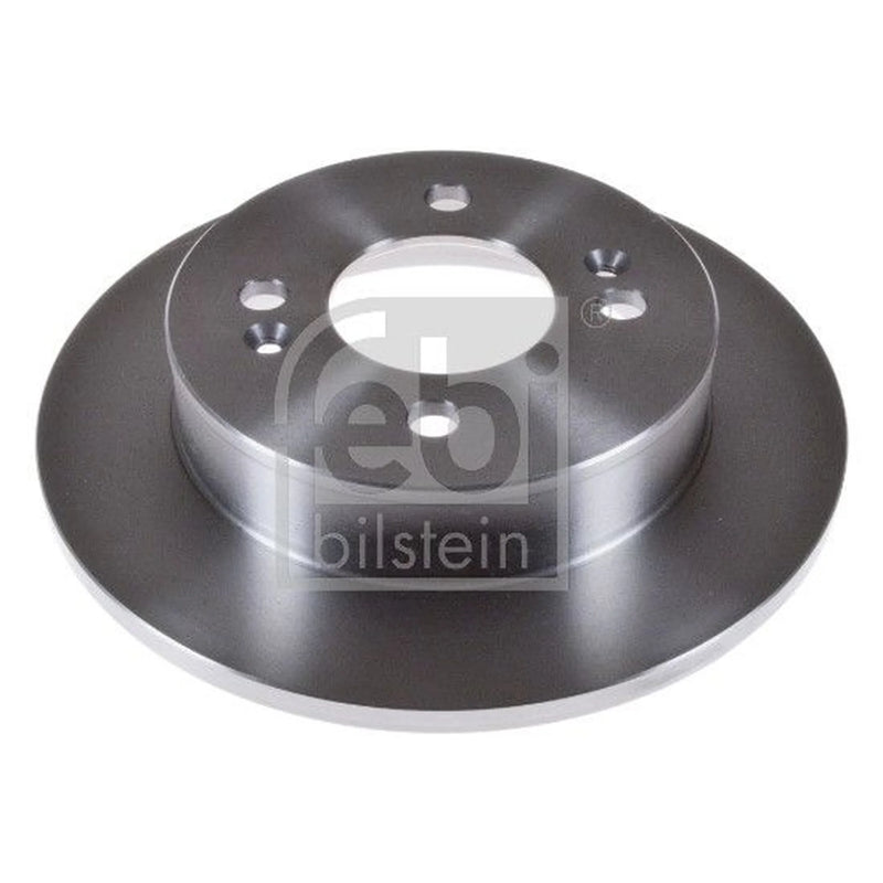 Febi 2 x Solid Rear Brake Discs 108439-x2