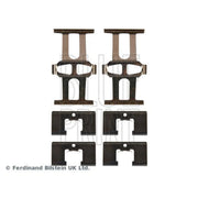 Blue Print Brake Pad Accessory Fitting Kit Rear ADBP480011