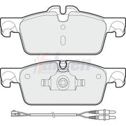 Fahren Front Brake Pad Set fits Peugeot 508 I 2010-2018 1.6 2.0