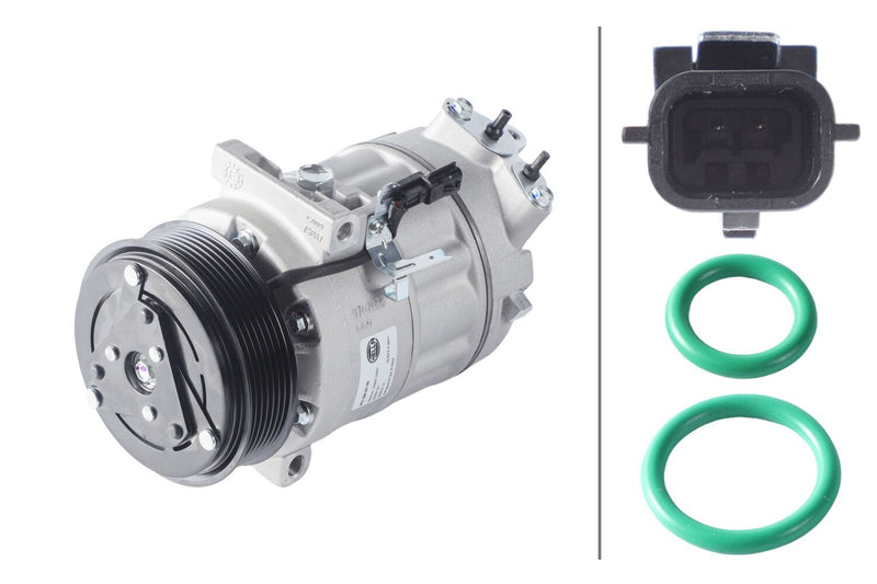 Hella 8FK 366 201-921 Compressor, air conditioning