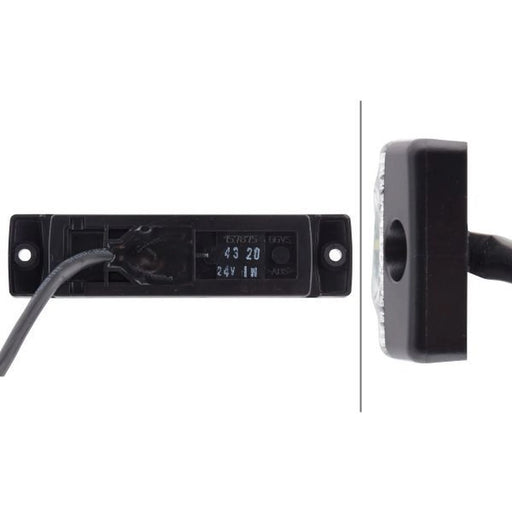 Hella Lamp Por MD24 2PG Front 2PG 008 645-641 906194 2PG 008 645-641