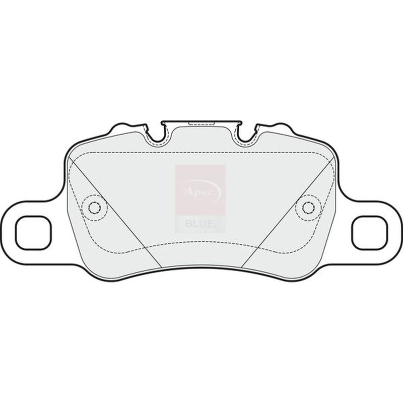 Apec Rear Brake Pad Set PD3864