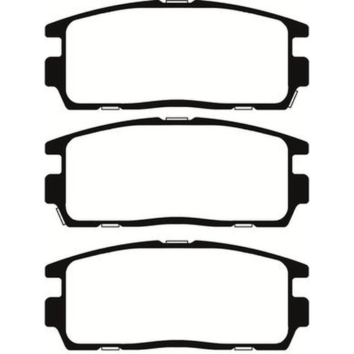 Abtex Rear Brake Pad Set PLU1330