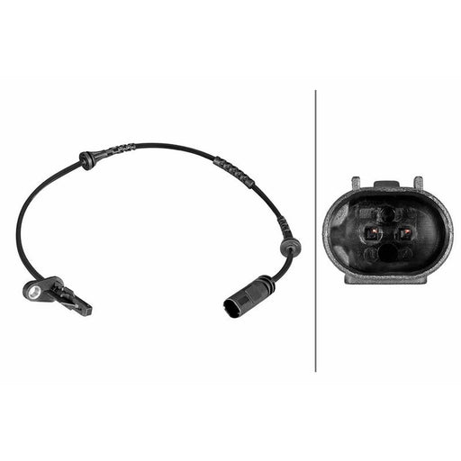Hella ABS Wheel Speed Sensor Rear 6PU 358 216-551