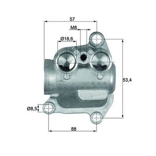 Mahle Oil Cooling Thermostat TO 12 100