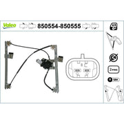 Valeo Electric Window Regulator Lifter Left Front 850554