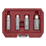 Sealey Magnetic Spark Plug Socket Set 4pc 3/8"Sq Drive AK65561 Sealey  - Town Parts