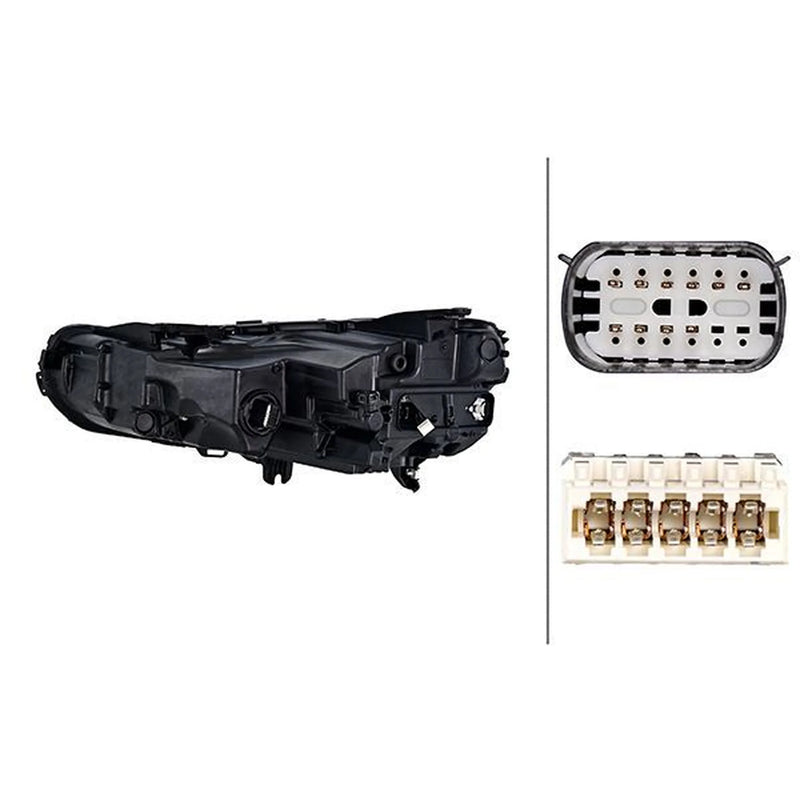 Hella Headlight Headlamp LED Right 1LX 354 882-041