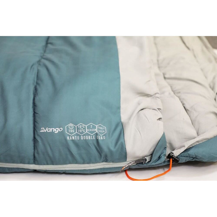 Vango Kanto Double Quad Double Mineral Green Sleeping Bag - Vango - Van Life Living