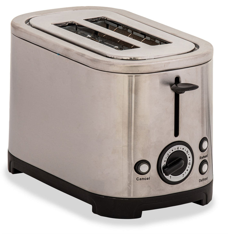 Rocket low wattage polished stainless steel Caravan toaster (2 slice) - Quest - Van Life Living