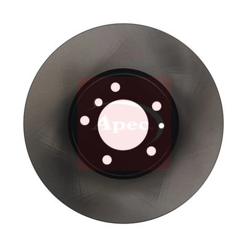 Apec 2 x Vented Front Brake Discs DSK2008-x2