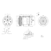 Hella Air Conditioning Compressor 8FK 366 200-081
