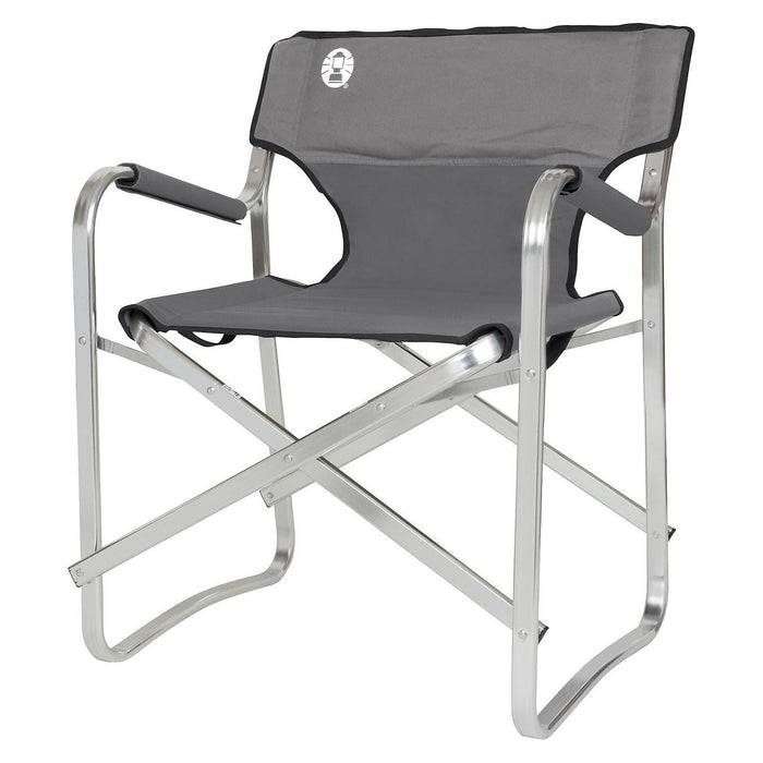 Coleman Deck Chair Aluminium Camping Garden Folding Beach Summer Caravan Seat - Coleman - Van Life Living