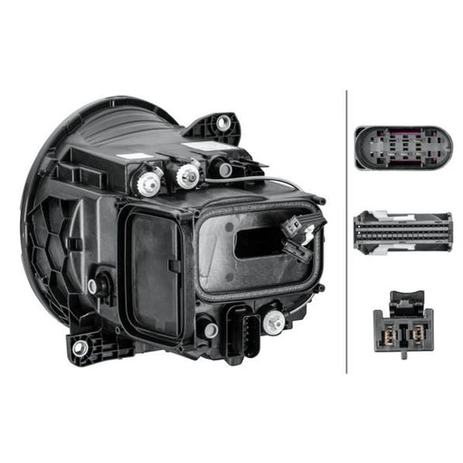 Hella Headlight Headlamp LED Right 1EX 014 543-061