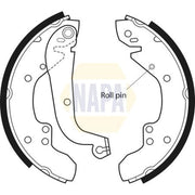 NAPA Brake Shoe Set Axle Kit NBS1008