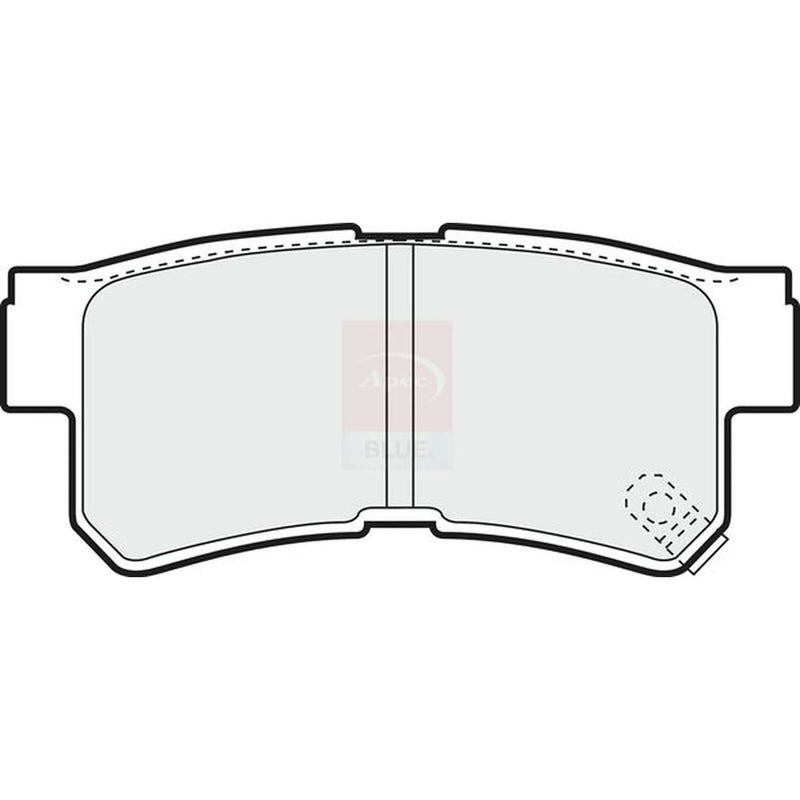 Apec Rear Brake Pad Set PD3812