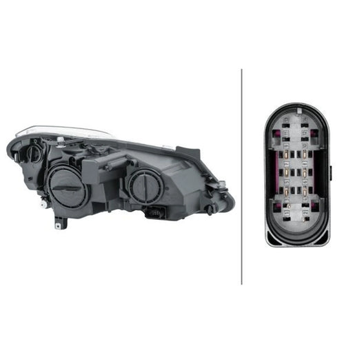 Hella Headlight Headlamp H7/H7 Left 1EL 009 647-911