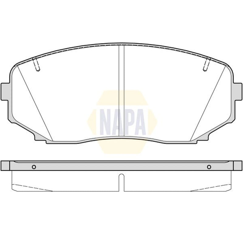 NAPA Front Brake Pad Set NBP1883